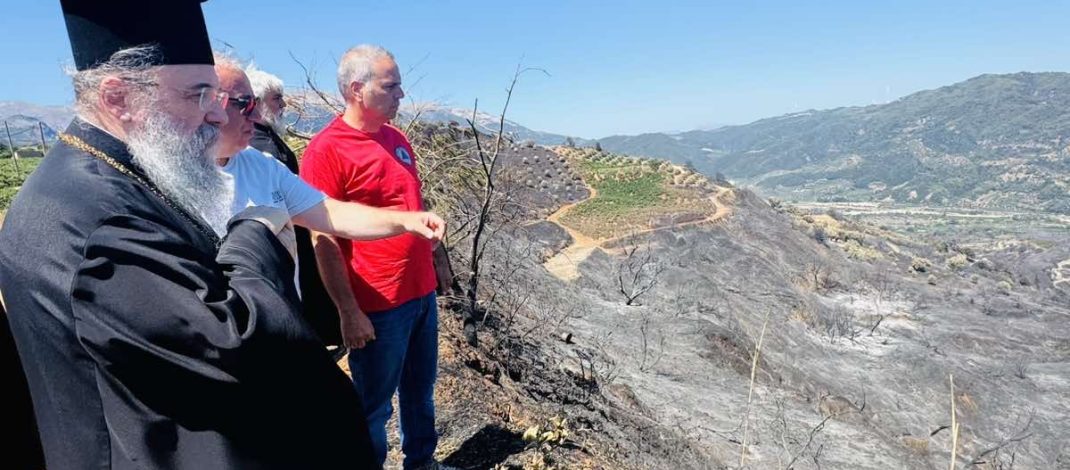 Πατρῶν Χρυσόστομος: «Εὐχαριστοῦμε εὐγνωμόνως τούς Πυροσβέστες…».