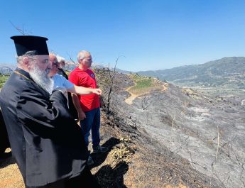 Πατρῶν Χρυσόστομος: «Εὐχαριστοῦμε εὐγνωμόνως τούς Πυροσβέστες…».